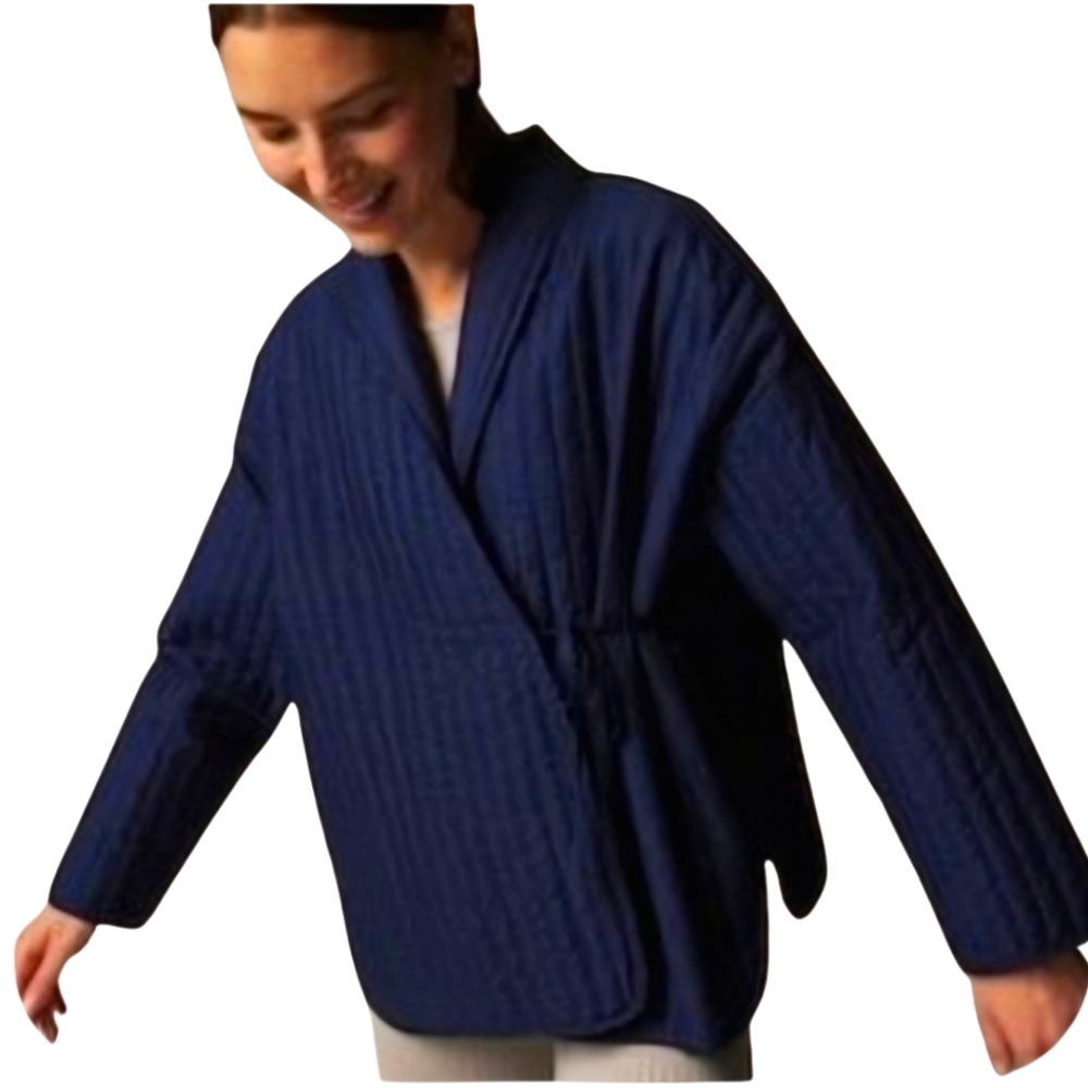 Indigo's Love & Lore size XS Jacket in navy blue.
